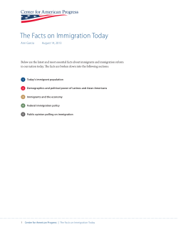 The Facts on Immigration Today
