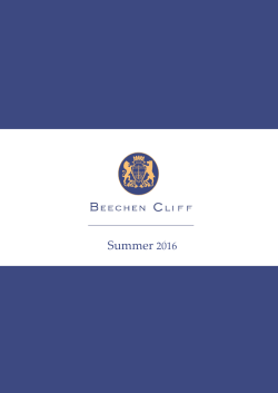 Summer 2016 - Beechen Cliff