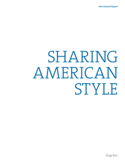 Sharing American Style