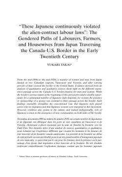 this PDF file - Histoire sociale / Social History