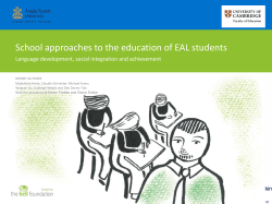 British Council Seminar (Session 1)