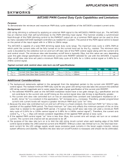 application note