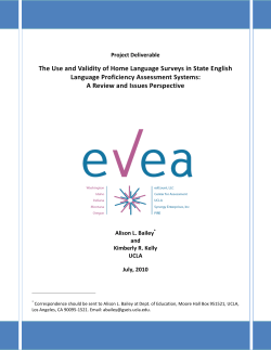 The Use and Validity of Home Language Surveys in State English