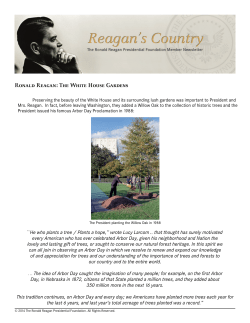Ronald Reagan: The White House Gardens