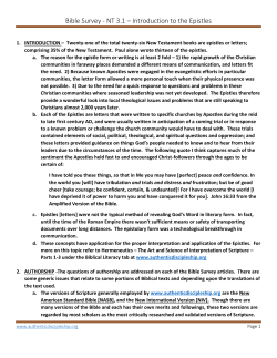 Introduction - Authentic Discipleship