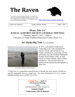 The Raven - Juneau Audubon Society