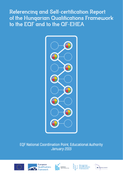 Hungary Qualifications Framework 2015