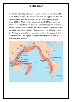 Pacific Ocean facts