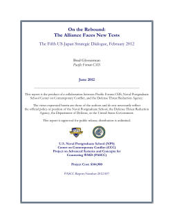 On the Rebound: The Alliance Faces New Tests