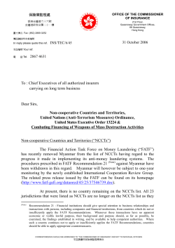 Non-cooperative Countries and Territories,United Nations (Anti