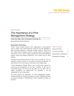 MPS20 White Paper-The Case for Managed Print Services