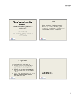 Slides - Osher Mini Medical School for the Public