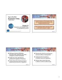 Introduction Learning Objectives Learning Objectives