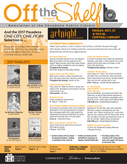 Off The Shelf October 2016