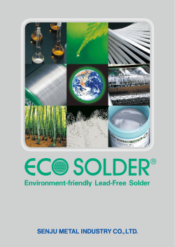 Environment-friendly Lead-Free Solder