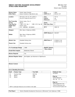 Detroit Lakes Overlook