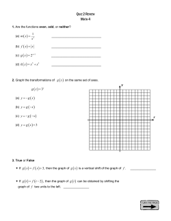 f x x 2 = x g x = + k x x x = x g x = - y g x = - y g x = -