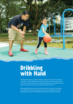 Dribbling with Hand