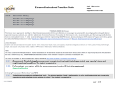 Measurement Lesson Idea 2