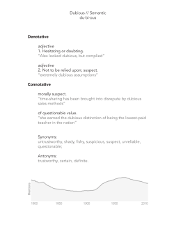 Dubious-exploration - Classes Dma Ucla Edu