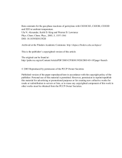 Rate constants for the gas-phase reactions of germylene with
