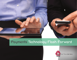 Payments Technology Flash Forward - CO