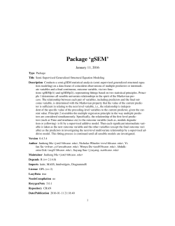 Package `gSEM`