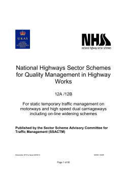National Highways Sector Scheme - 12A/B