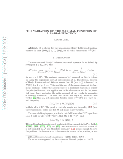 The variation of the maximal function of a radial function