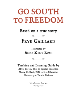 Go South to Freedom