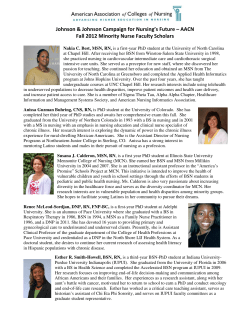 2012 - American Association of Colleges of Nursing