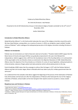 Global Minorities Alliance submission