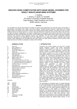 Induced Drag Computation with Wake Model Schemes for