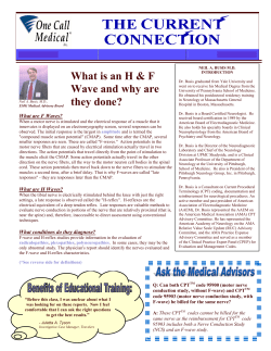 H and F Waves - One Call Care Management