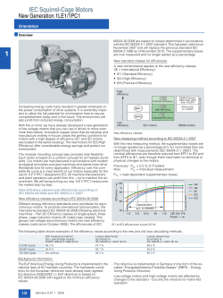 Overview Increasing energy costs have resulted in greater emphasis