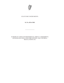 SI No. 282 of 2012 - Irish Statute Book