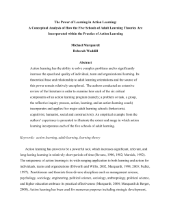 The Power of Learning in Action Learning