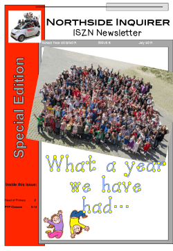 Newletter 15.08.2014