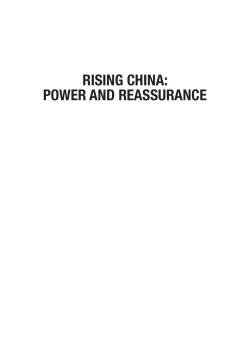 Rising China - Institute for Cultural Diplomacy
