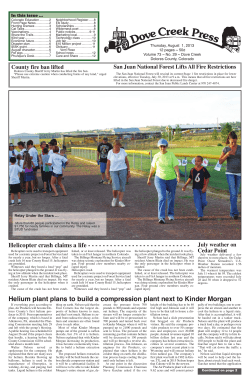 Helium plant plans to build a compression plant next to Kinder Morgan