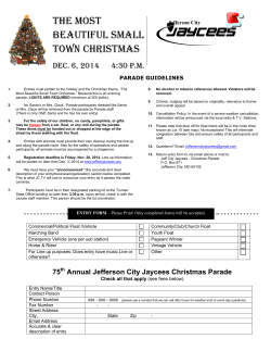THE MOST BEAUTIFUL SMALL TOWN CHRISTMAS
