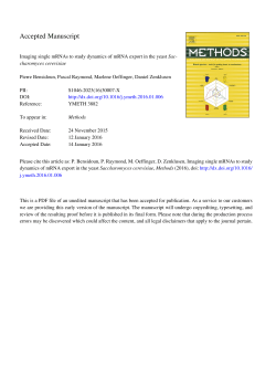Imaging single mRNAs to study dynamics of mRNA export in the