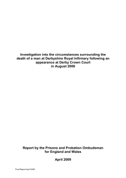 Investigation into the circumstances surrounding the death of a man