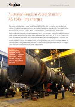 Australian Pressure Vessel Standard
