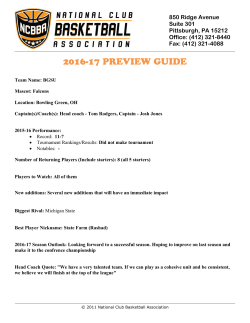 2016-17 preview guide