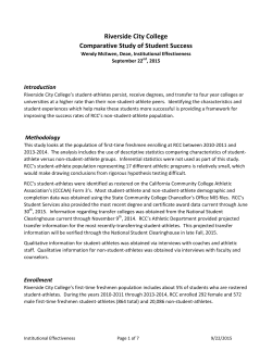 RCC Comparative Study of Student Success