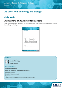 Teachers` Instructions