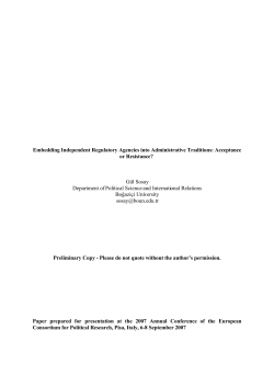 A Comparative Analysis of Accountability in the Institutional D