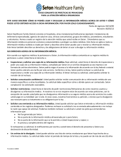 aviso conjunto de pr&aacute;cticas de privacidad para la atenci&oacute;n