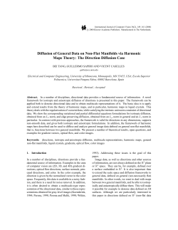 Diffusion of General Data on Non-Flat Manifolds